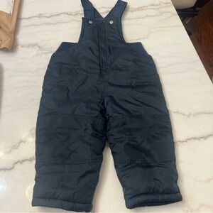 Gap Baby Snow Pants Bib Size 18-24 Months Navy Blue
